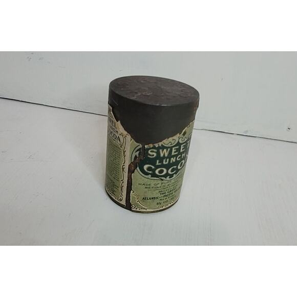 Vintage Sweet Lunch Cocoa Empty Can by A&P Co - Picture 2 of 4